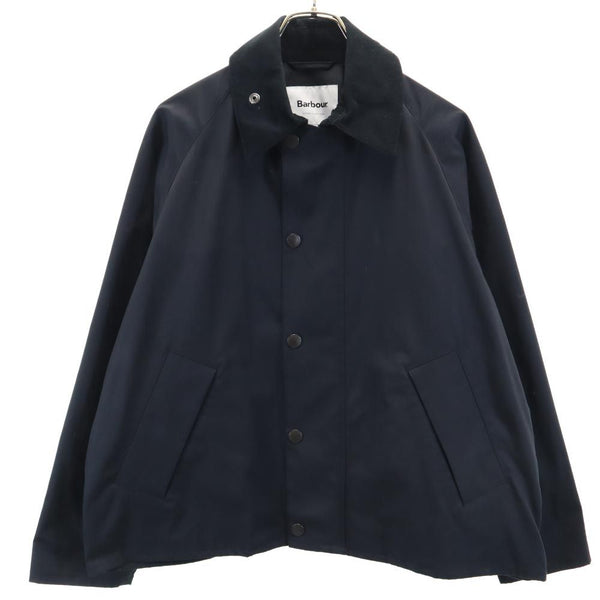 バブアー ジャケット 36 黒 Barbour 襟コーデュロイ 2201241 メンズ