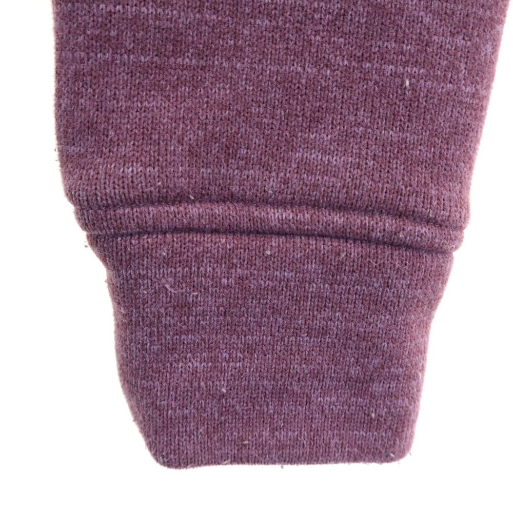 patagonia パタゴニア アウトドア FA12 2012年製 ニット ジップパーカー M パープル系 裏起毛 レディース