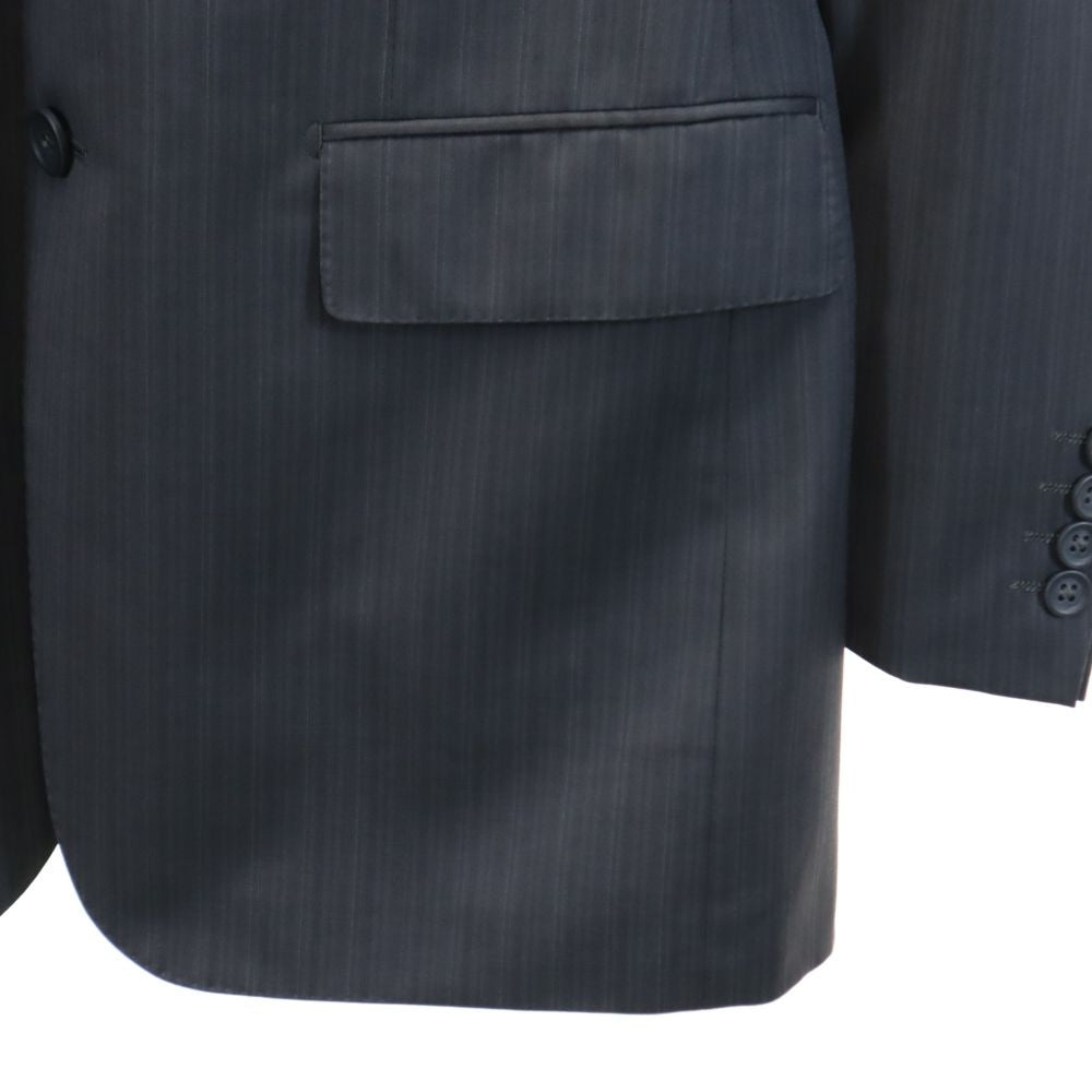 Durban ダーバン ストライプ柄 テーラードジャケット 98AB6 グレー メンズ