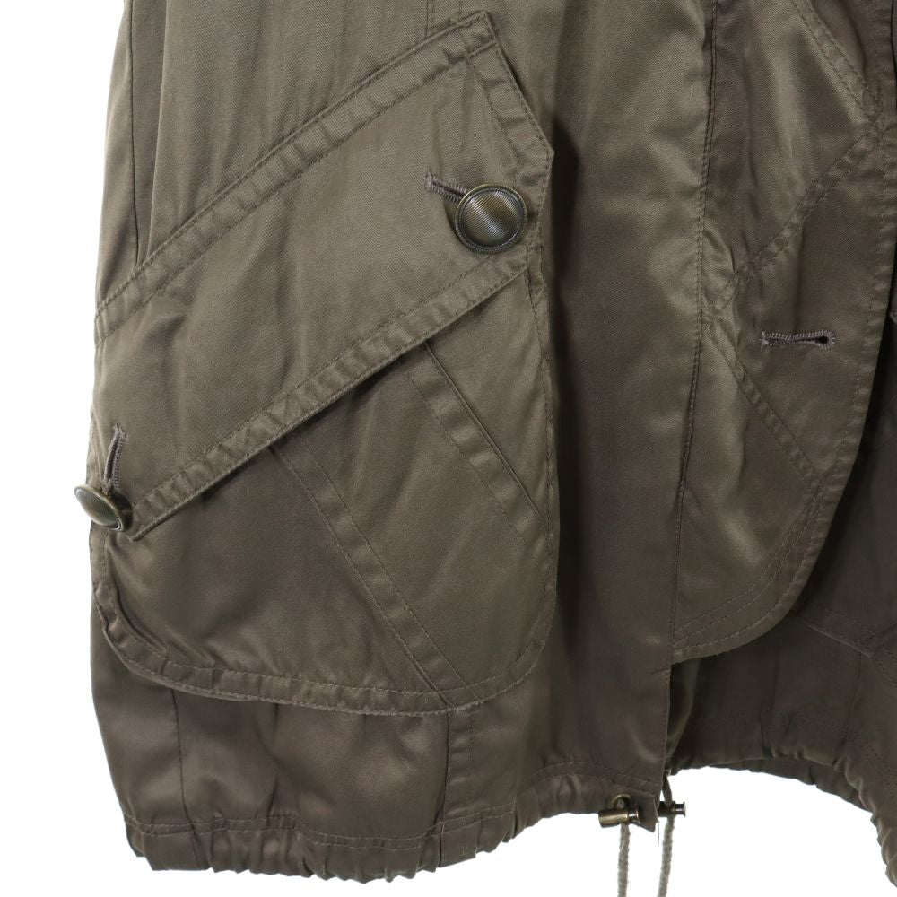 ABAHOUSE アバハウス ボアライナー付き コート 1 ブラウン フード レディース