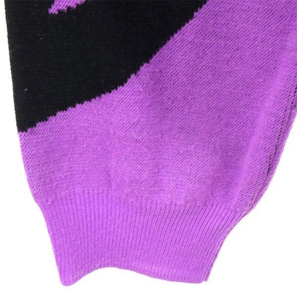 LABRAT ラブラット 長袖 セーター S パープル ニット メンズ