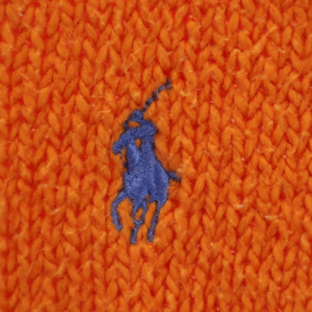 POLO RALPH LAUREN ポロラルフローレン 長袖 セーター L オレンジ系 ニット レディース