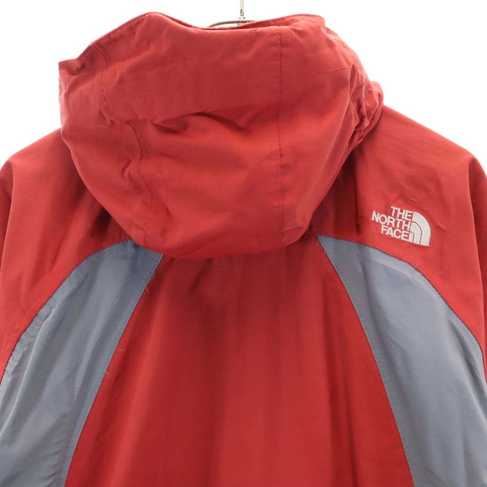 THE NORTH FACE ザノースフェイス アウトドア ナイロンジャケット S レッド系 フード レディース