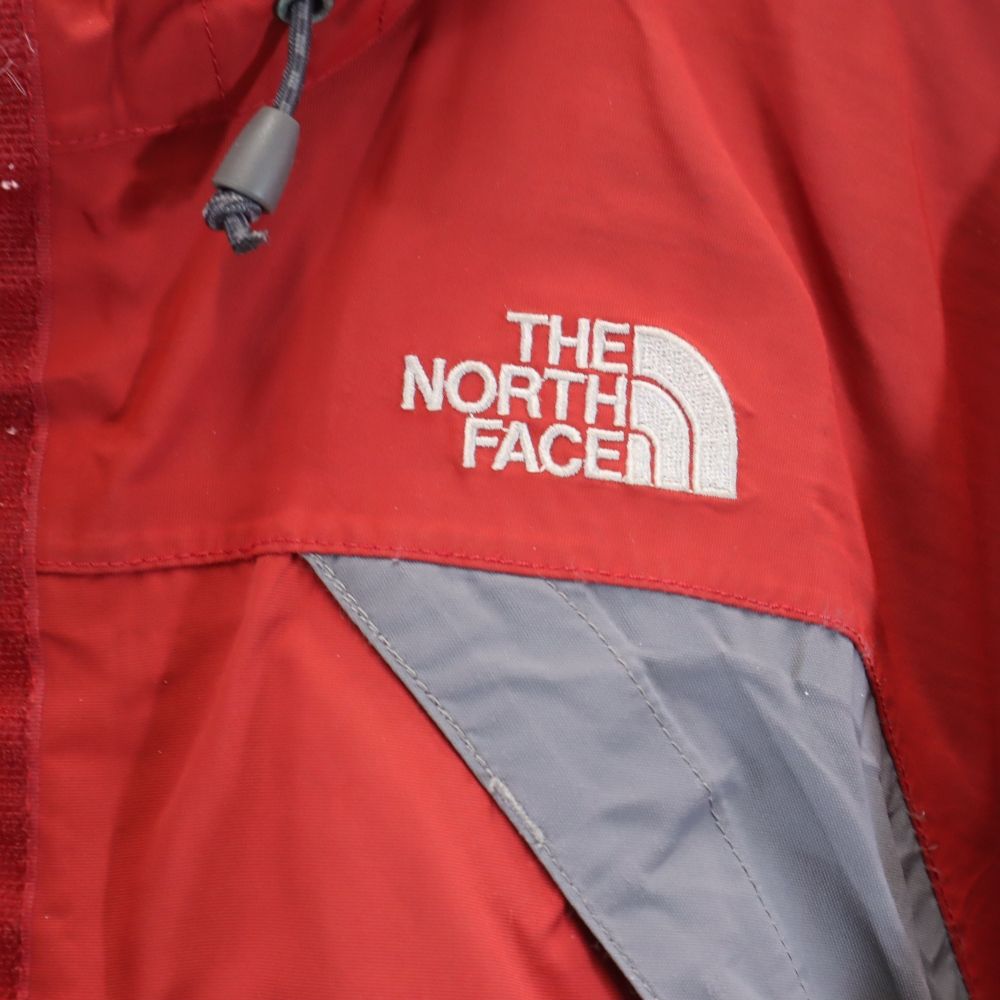 THE NORTH FACE ザノースフェイス アウトドア ナイロンジャケット S レッド系 フード レディース