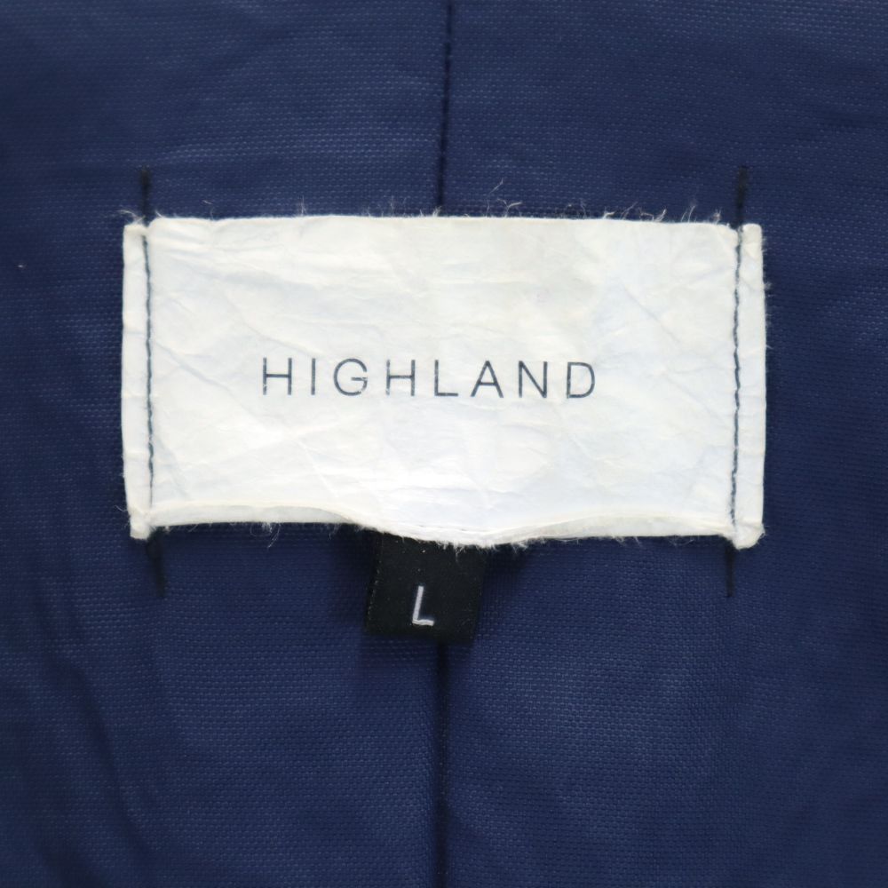 HIGHLAND20002000 ハイランド USA製 ジャケット L グレー系×ブラウン系 メンズ
