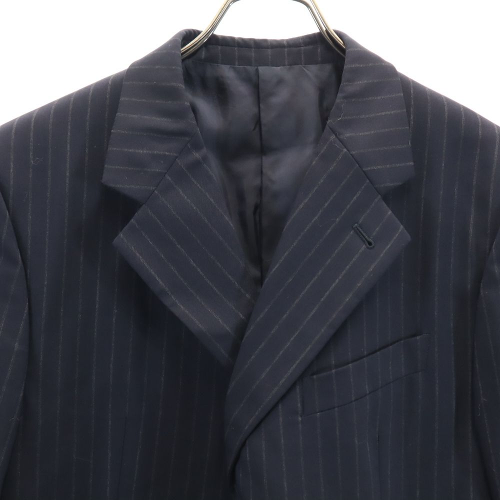 ARMANI アルマーニ ウール テーラードジャケット 42 ネイビー メンズ
