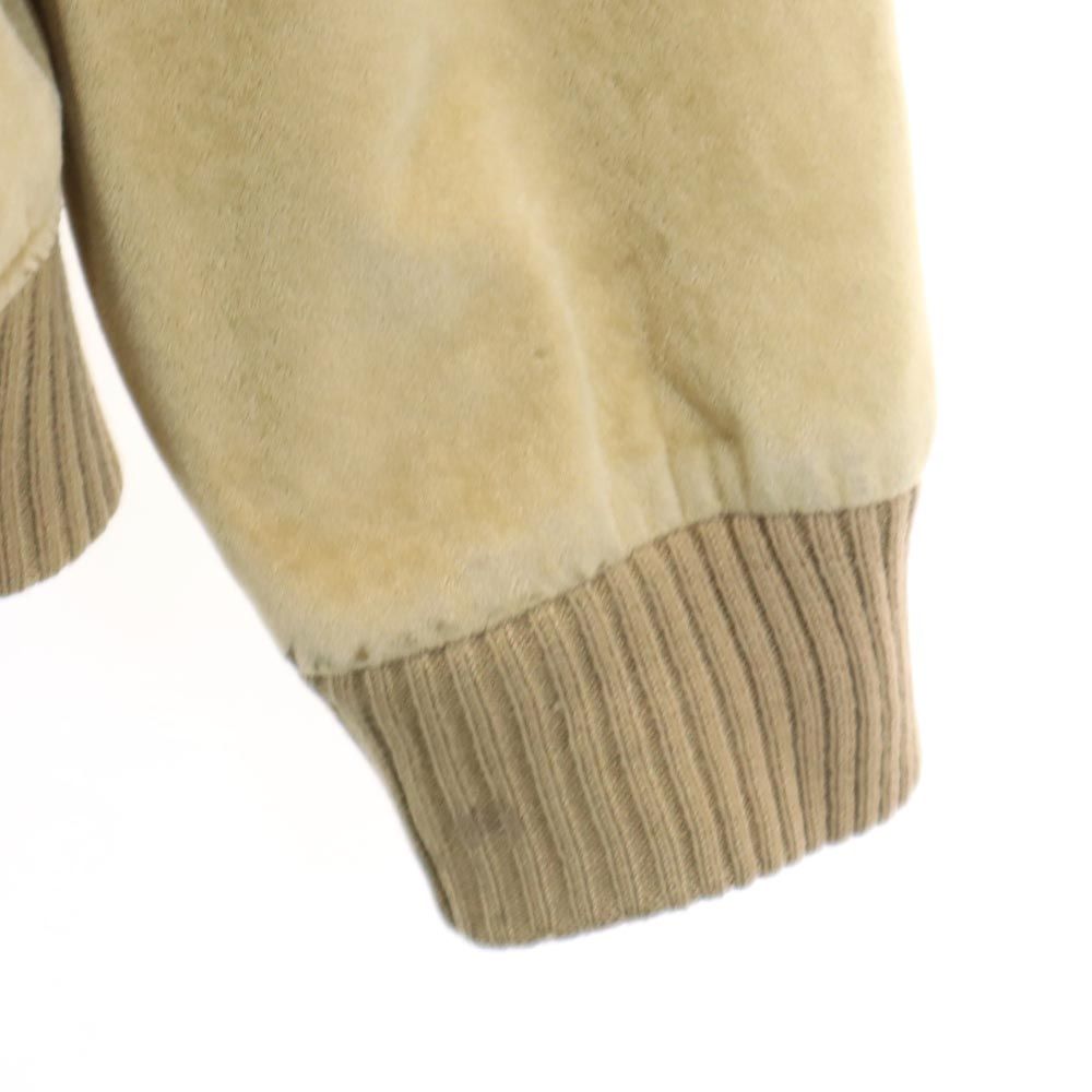 PROGRESS ジャパンヴィンテージ スウェード ジップジャケット LL ベージュ系 メンズ