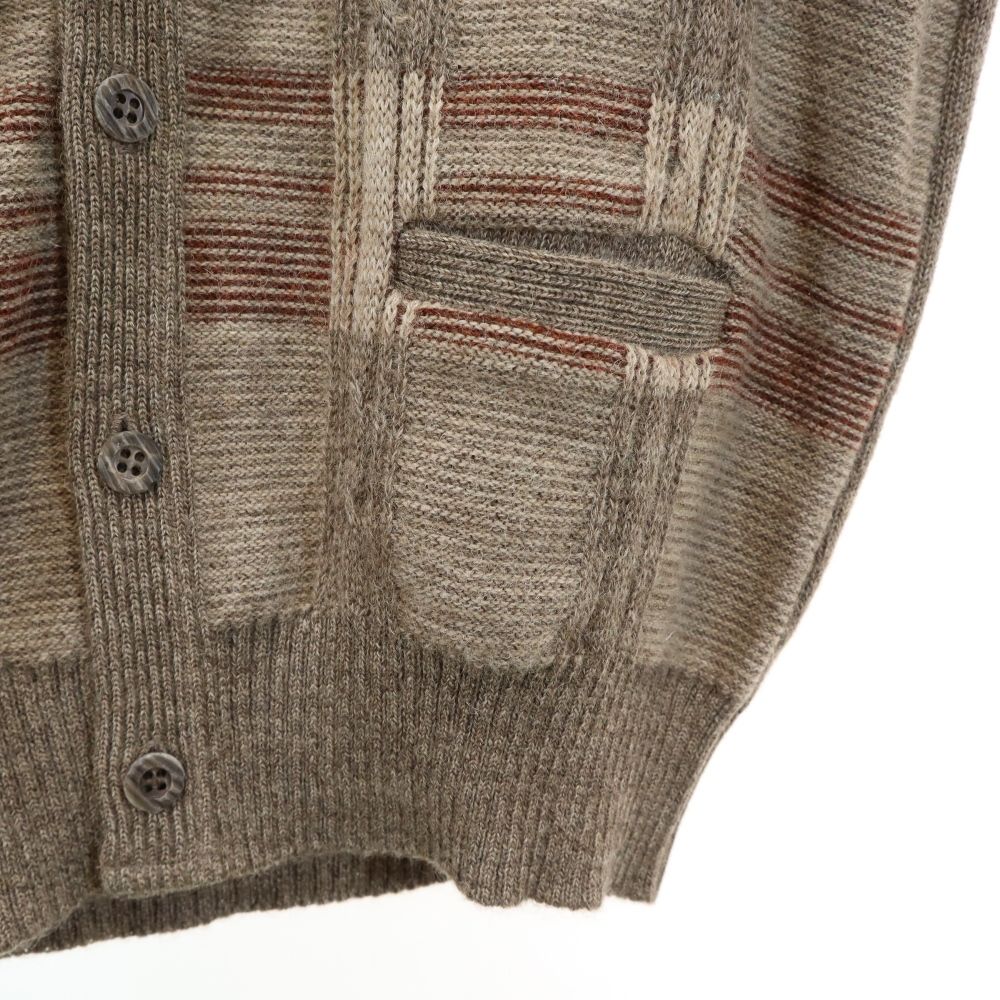 Austin Reed オースチンリード ウール ニット カーディガン M グレー系 メンズ