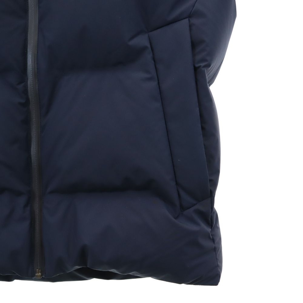 ユニクロ シームレス ダウンジャケット XL ネイビー UNIQLO メンズ