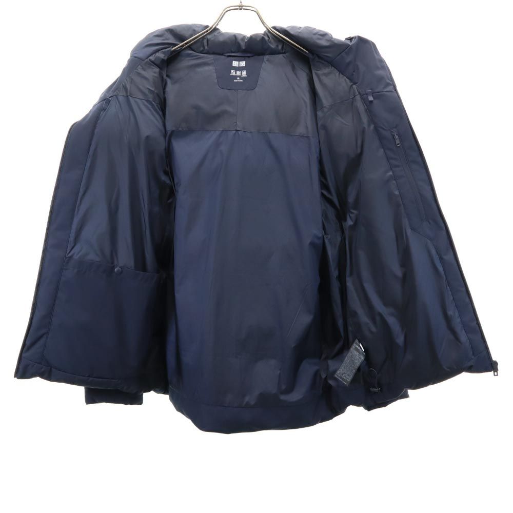 ユニクロ シームレス ダウンジャケット XL ネイビー UNIQLO メンズ