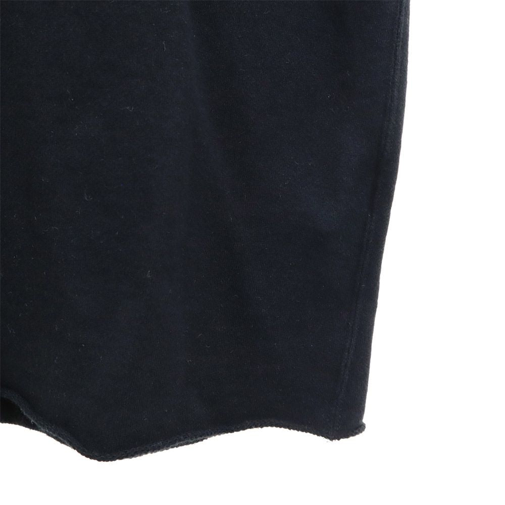 ANDFAMILYS co. アンドファミリーズ 長袖 カットオフ トレーナー M ブラック 日本製 スウェット メンズ