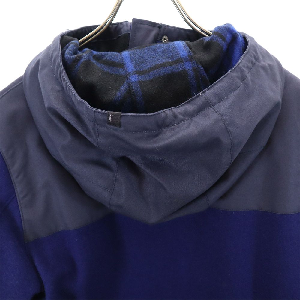 M of M URBAN EXTREMERS 長袖 ウールジャケット 1 ネイビー系 フード メンズ