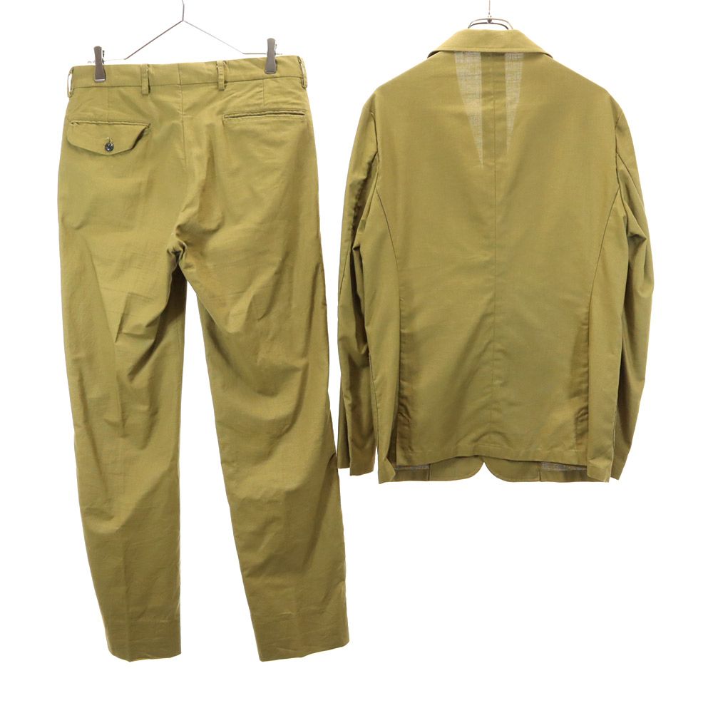 Mr.GOODMAN&PARTNERS ミスターグッドマン パートナーズ 日本製 スーツ 上下 セットアップ M ブラウン系 テーラードジャケット メンズ