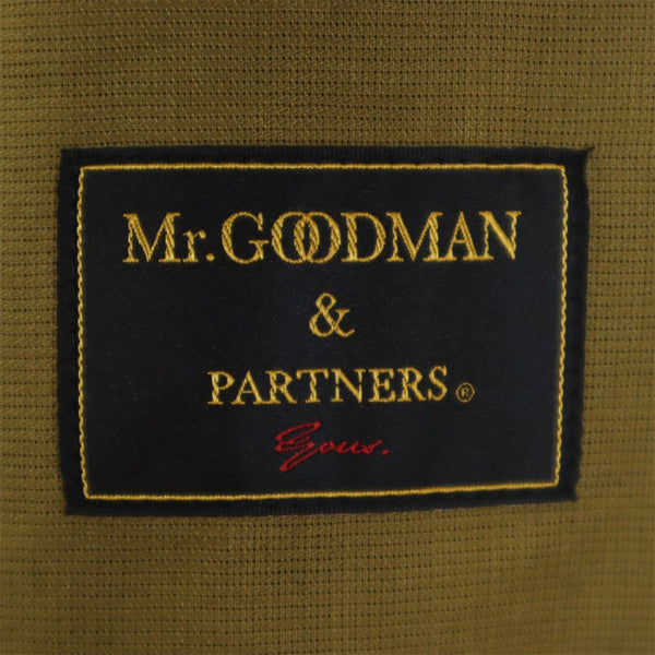 ミスターグッドマン パートナーズ 日本製 スーツ 上下 セットアップ M ブラウン系 Mr.GOODMAN&PARTNERS テーラードジャケット メンズ