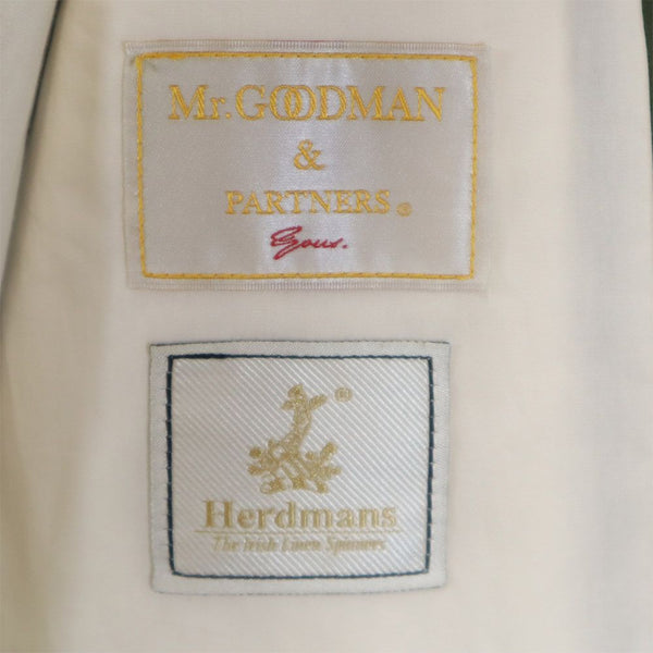 ミスターグッドマン パートナーズ 日本製 スーツ 上下 セットアップ M グリーン Mr.GOODMAN&PARTNERS テーラードジャケット メンズ