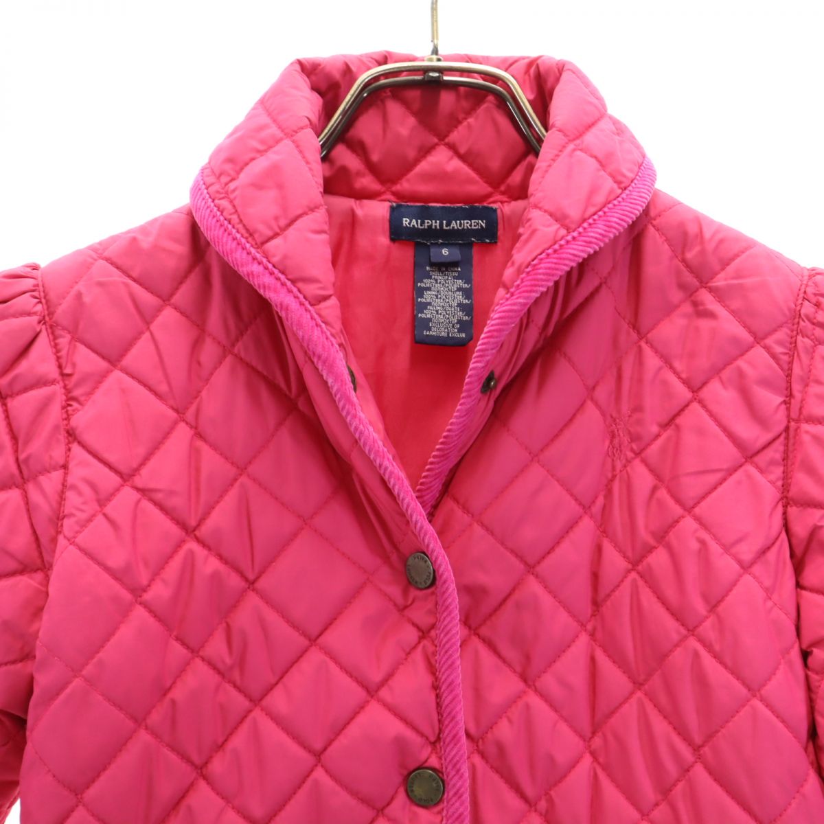 RALPH LAUREN ラルフローレン ジャケット 6 ピンク キッズ