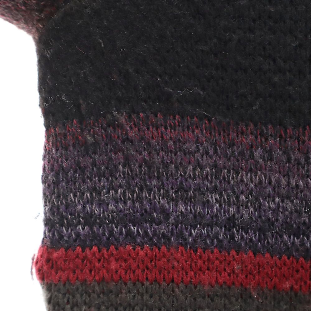 BIGHORIDAY ビックホリデー ＆ティーエムティー ニット ジップパーカー M ブラック系 TMT メンズ