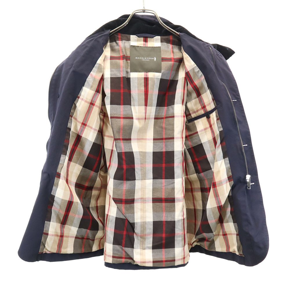 Mackintosh マッキントッシュ 三陽商会 フードジャケット 36 ネイビー系 メンズ