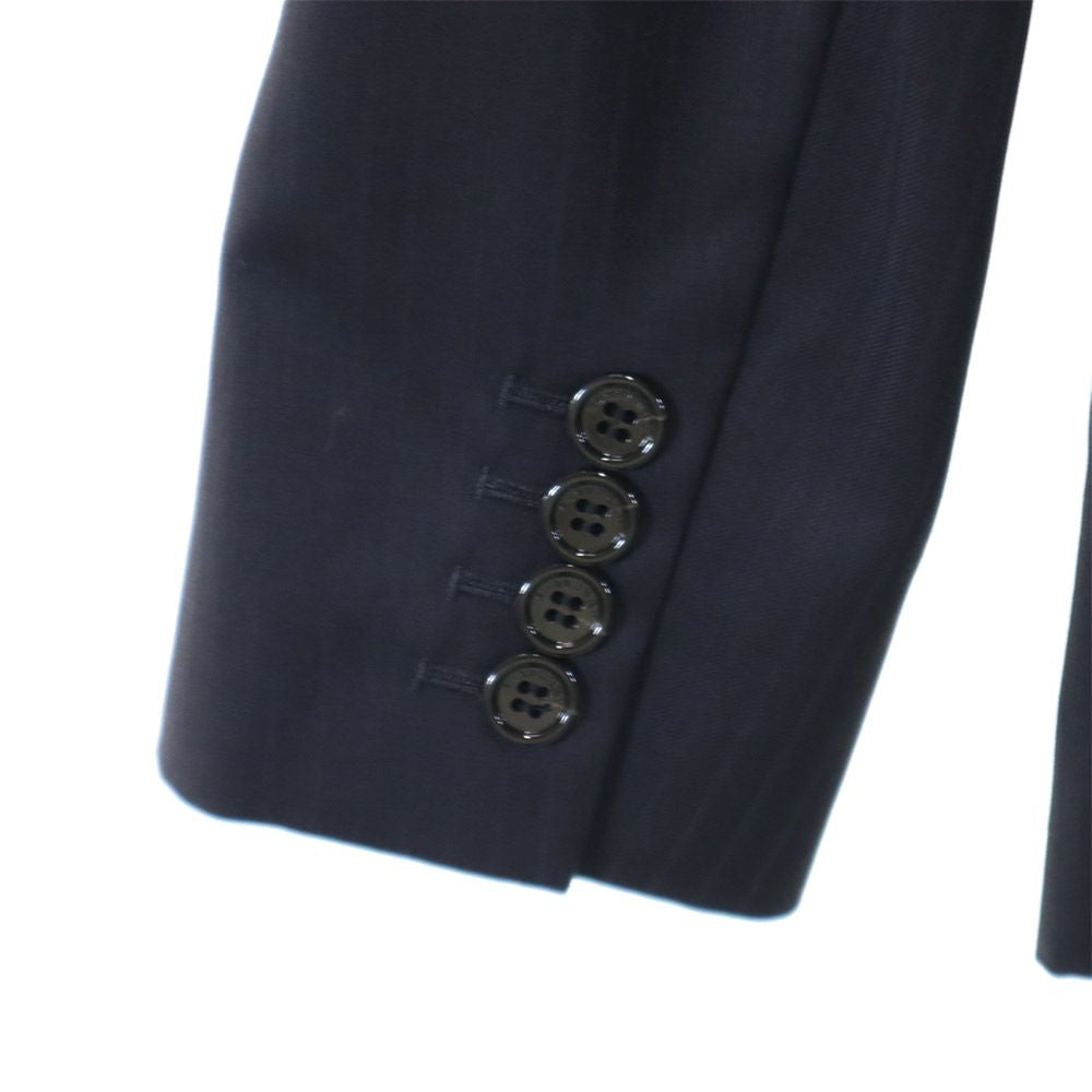 BURBERRY バーバリー 三陽商会 日本製 ウール テーラードジャケット 38 黒 レディース