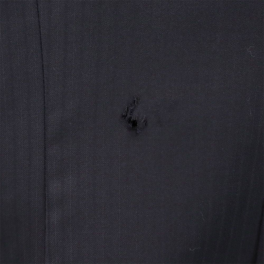 BURBERRY バーバリー 三陽商会 日本製 ウール テーラードジャケット 38 黒 レディース