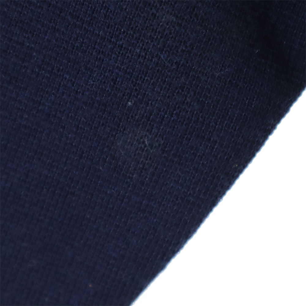 CELINE セリーヌ 日本製 ウールブレンド ニットジャケット 90cm ネイビー×グリーン ベビー キッズ