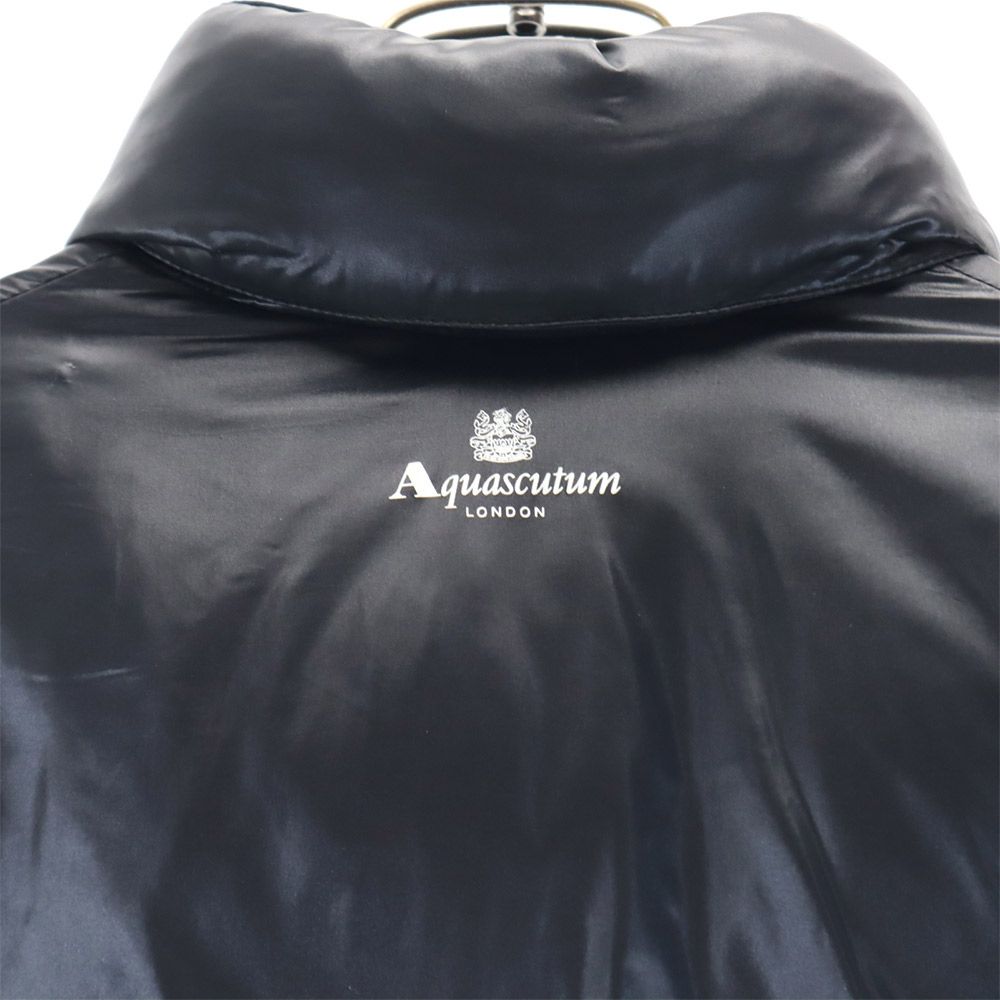アクアスキュータム ダウンジャケット L 黒系 Aquascutum メンズ