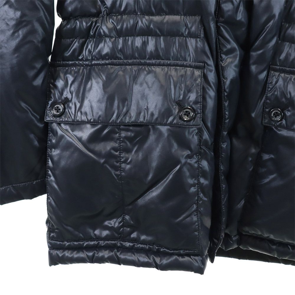 アクアスキュータム ダウンジャケット L 黒系 Aquascutum メンズ