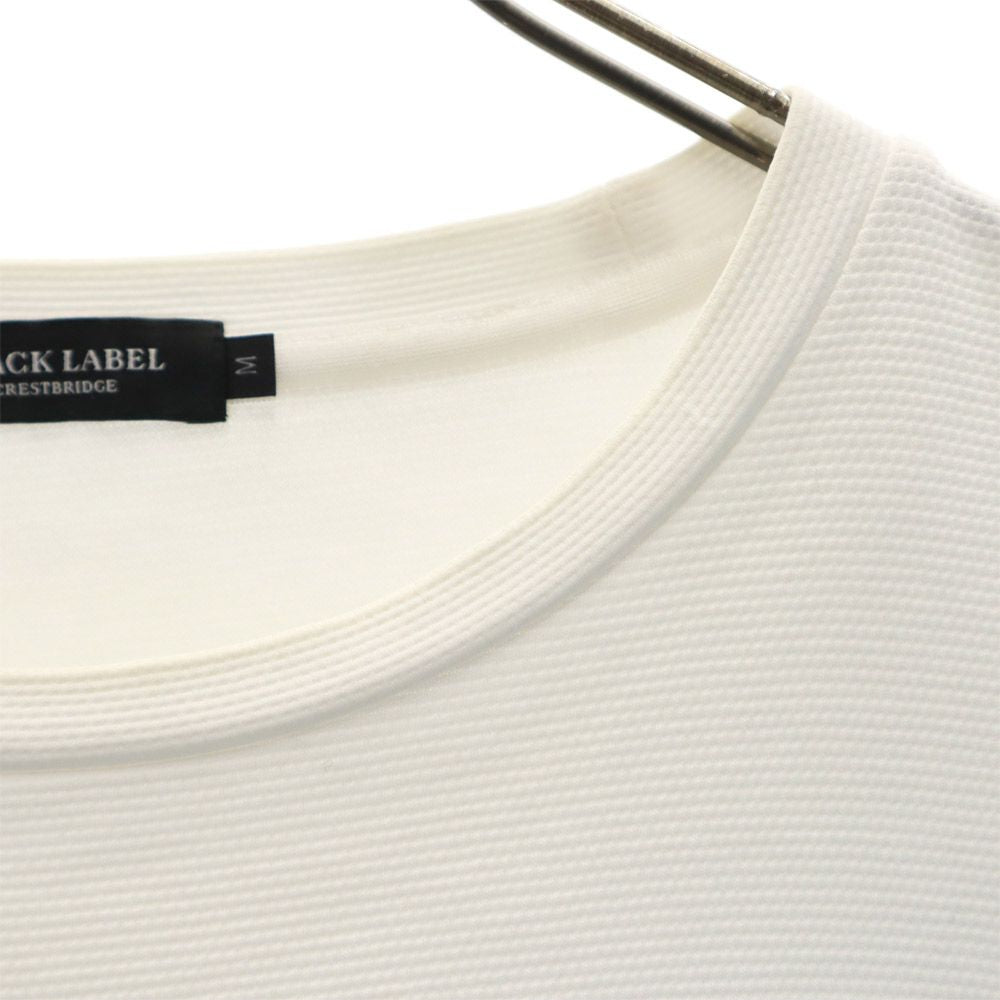BLACK LABEL CRESTBRIDGE ブラックレーベル クレストブリッジ 三陽商会 長袖 Tシャツ M ホワイト ロンT メンズ