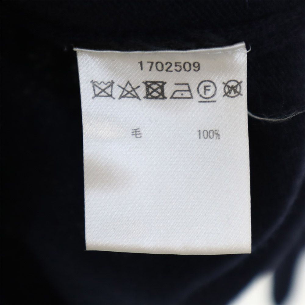 Barbour バブアー ウール 長袖 セーター M ネイビー ニット メンズ