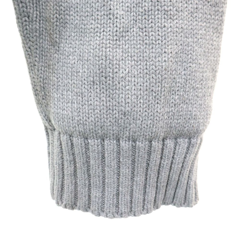 TOMMY HILFIGER トミーヒルフィガー 長袖 セーター XL グレー コットン ニット メンズ