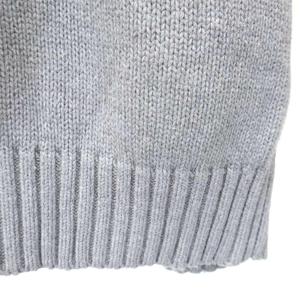 TOMMY HILFIGER トミーヒルフィガー 長袖 セーター XL グレー コットン ニット メンズ