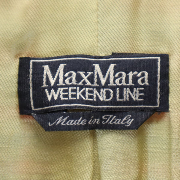 マックスマーラ 長袖 ウール テーラードジャケット 38 MAX MARA レディース