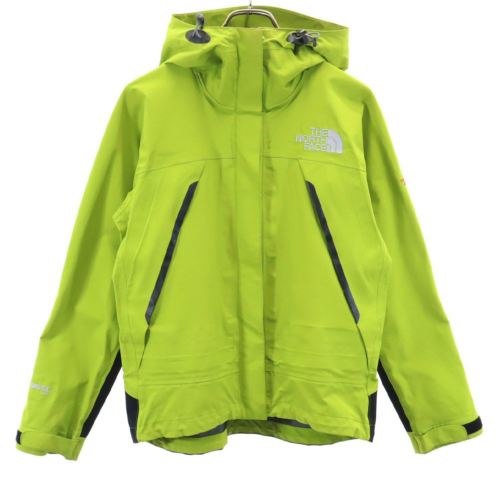 THE NORTH FACE ザノースフェイス NPW15601 ゴアテックス アウトドア ナイロン マウンテンパーカー M グリーン系 サミットシリーズ ゴアテックス フード レディース
