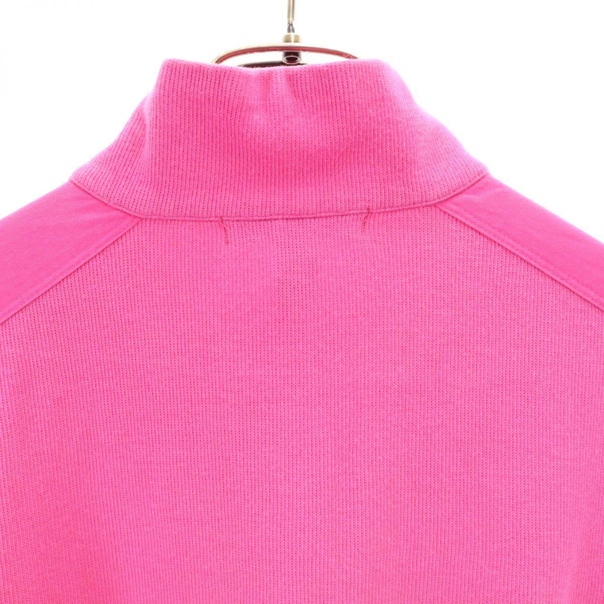 RALPH LAUREN ラルフローレン 長袖 ハーフボタン トレーナー L/G ピンク系 レディース