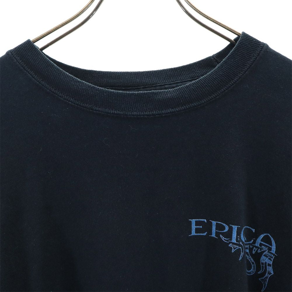 GILDAN ギルダン 長袖 Tシャツ XL ブラック ロンT メンズ