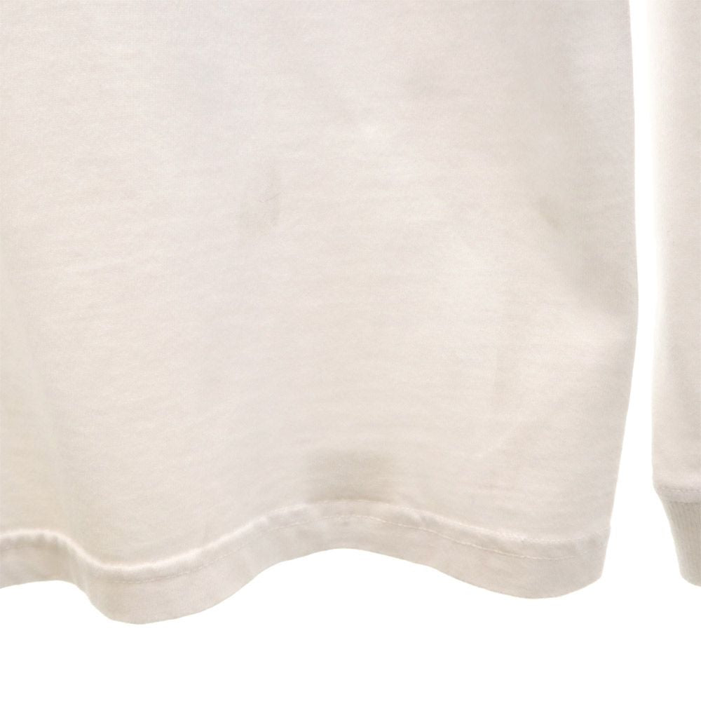 Buzz Rickson's バズリクソンズ USA製 プリント 長袖 Tシャツ S ホワイト ロンT メンズ