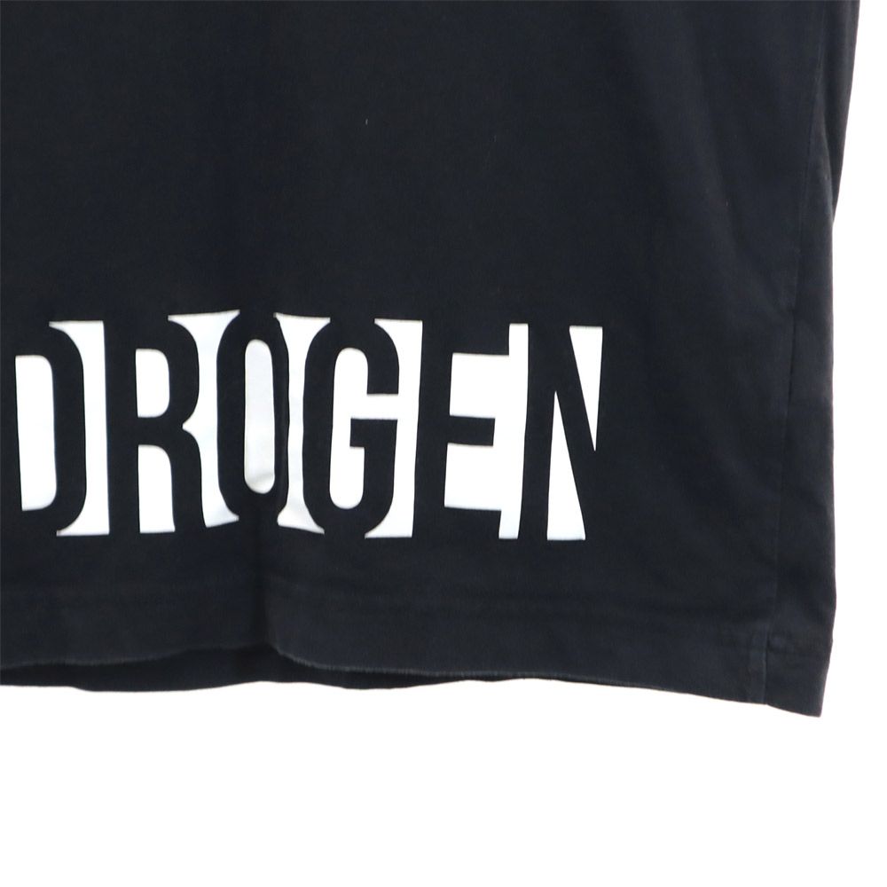 HYDROGEN ハイドロゲン 長袖 Tシャツ S ブラック ロンT メンズ