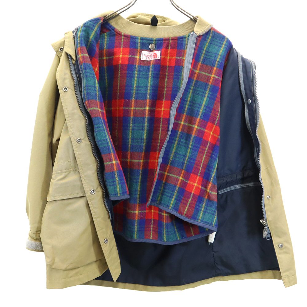 THE NORTH FACE ノースフェイス 長袖 ライナー付き アウトドアジャケット M ベージュ レディース