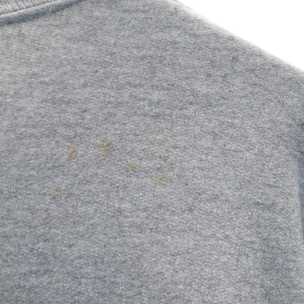 JERZEES ジャージーズ 長袖 トレーナー L グレー スウェット 裏起毛 刺繍 メンズ