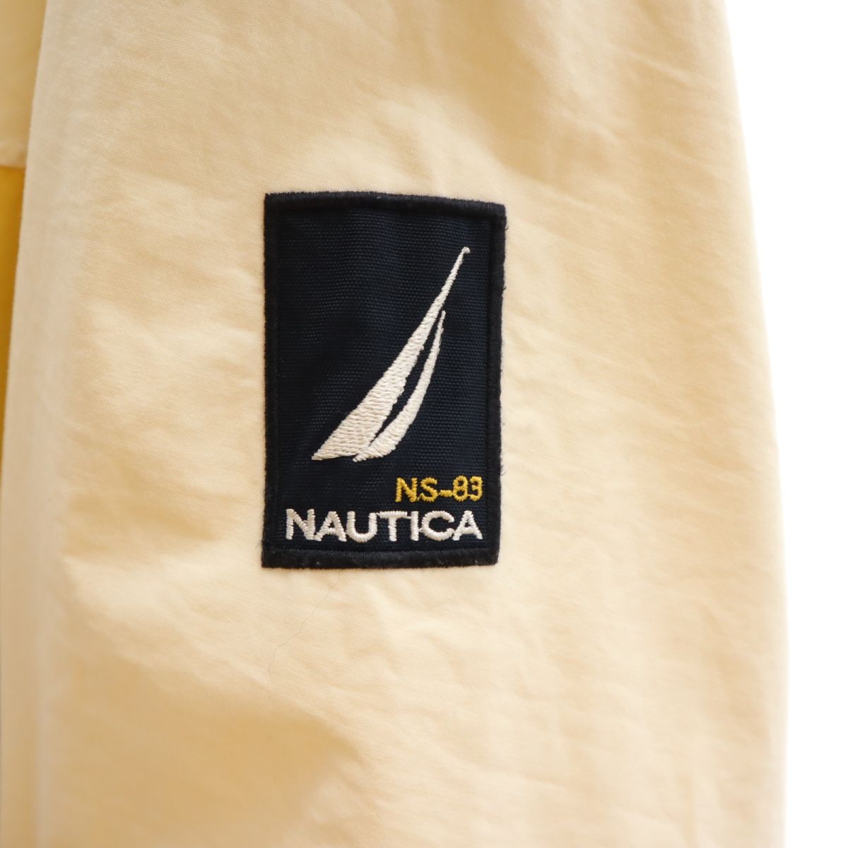 NAUTICA ノーティカ 00s セーリング 長袖 ジップジャケット XL ホワイト系 オールド ヴィンテージ メンズ