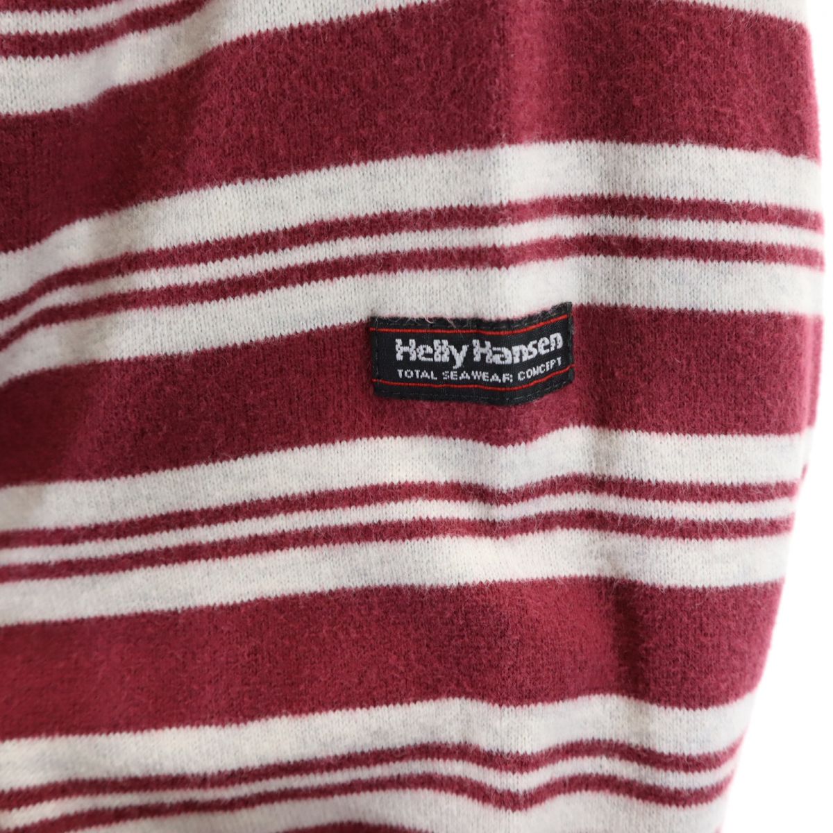 ヘリーハンセン 長袖 シャツ M レッド HELLY HANSEN ロンT メンズ