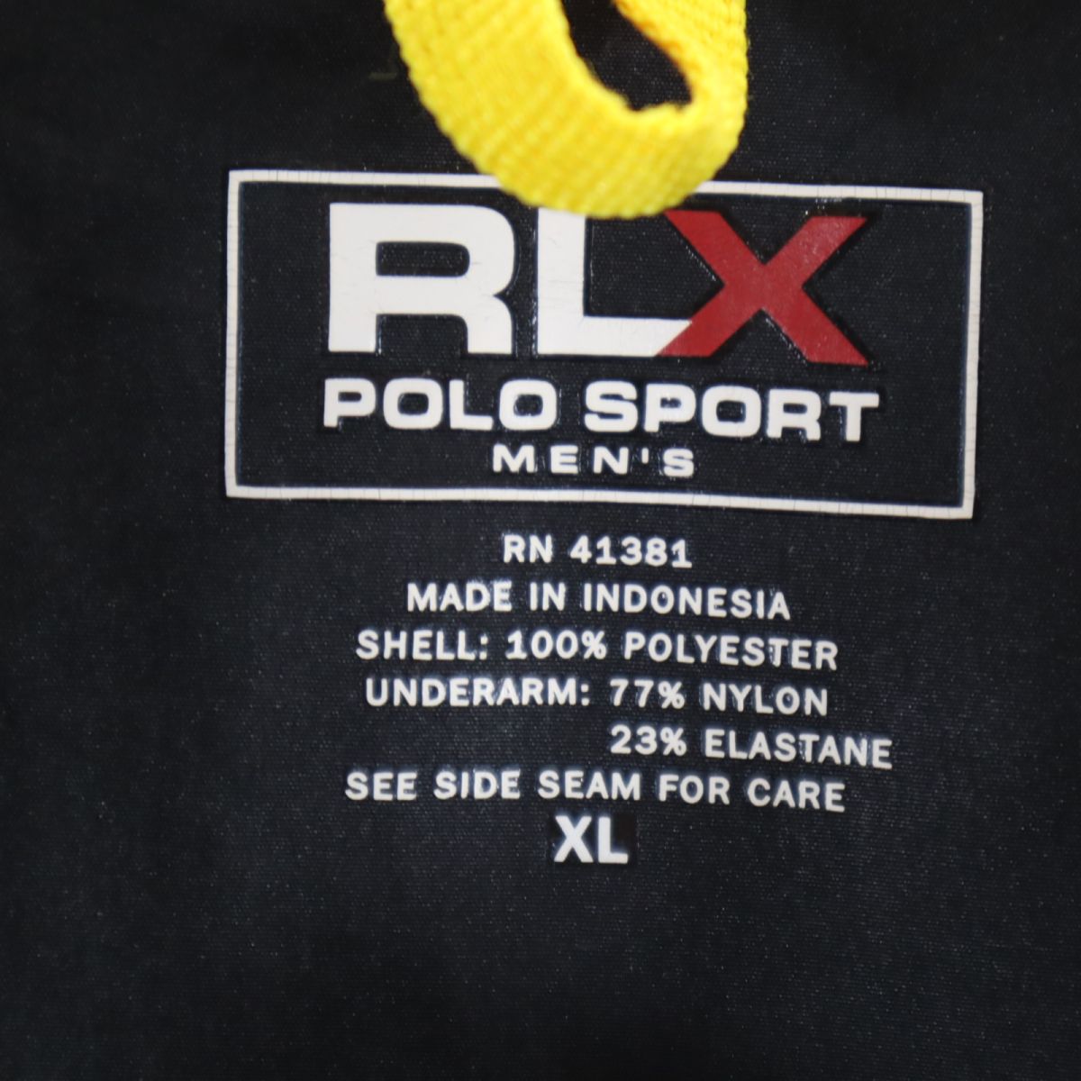 POLO SPORTS ポロスポーツ 長袖 ジップジャケット XL ブラック系 RLX メンズ