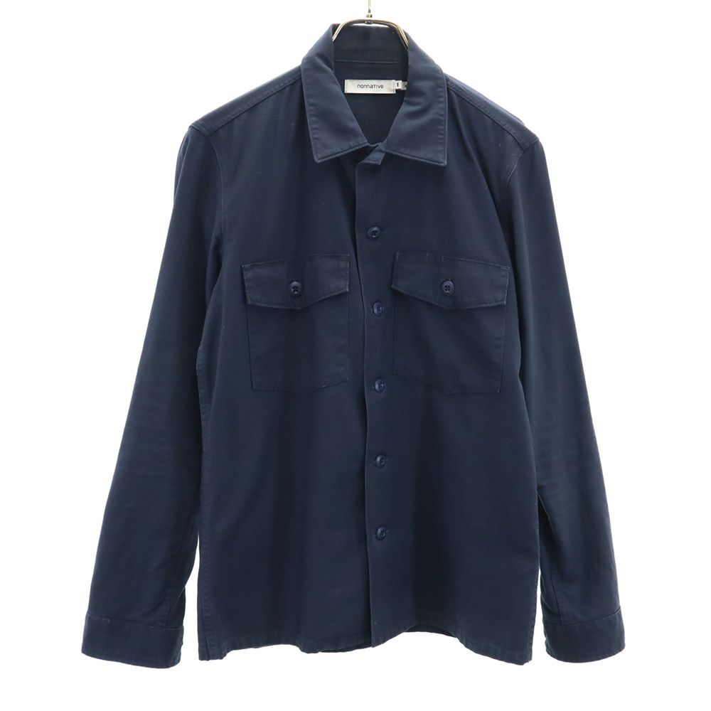 nonnative ノンネイティブ 日本製 長袖 シャツ 1 ネイビー系 メンズ