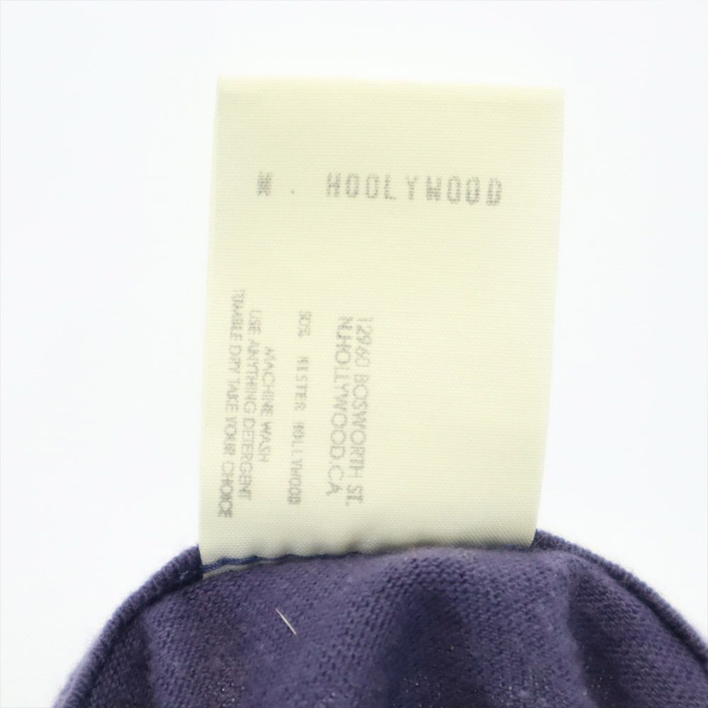 N.HOOLYWOOD エヌハリウッド 日本製 長袖 Tシャツ 36 ネイビー ロンT メンズ