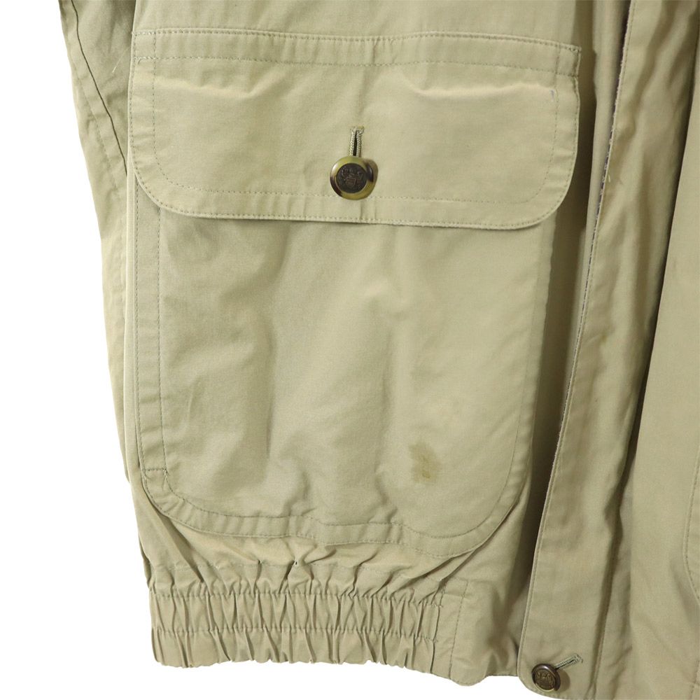 Aquascutum アクアスキュータム 90s 日本製 オールド スイングトップ M ベージュ メンズ