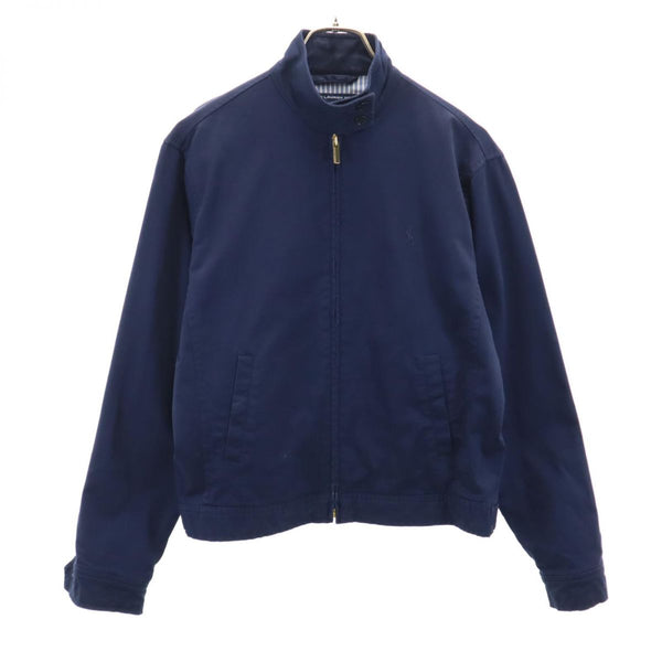 ラルフローレンスポーツ ジップジャケット M ネイビー RALPH LAUREN SPORT レディース