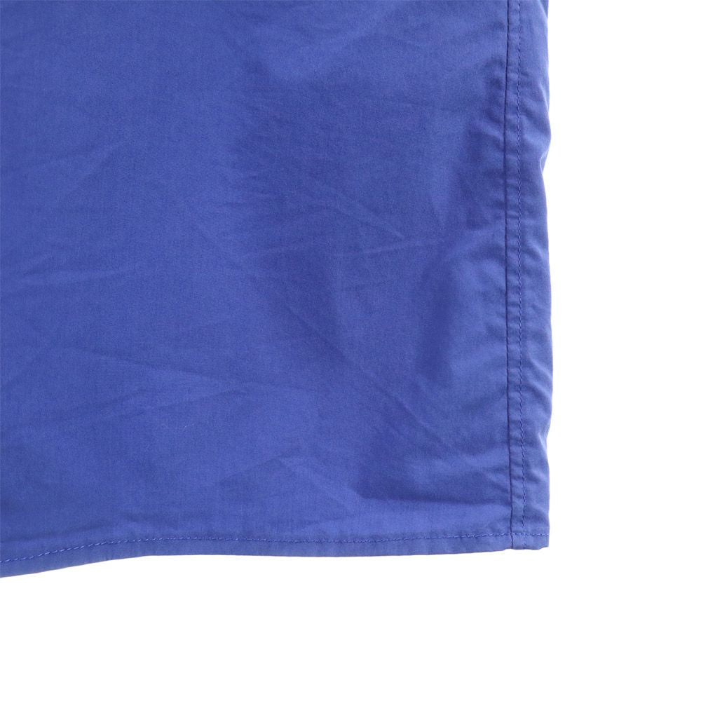 MofM マイオブムーズ 日本製 5分袖 シャツ 1 ブルー メンズ