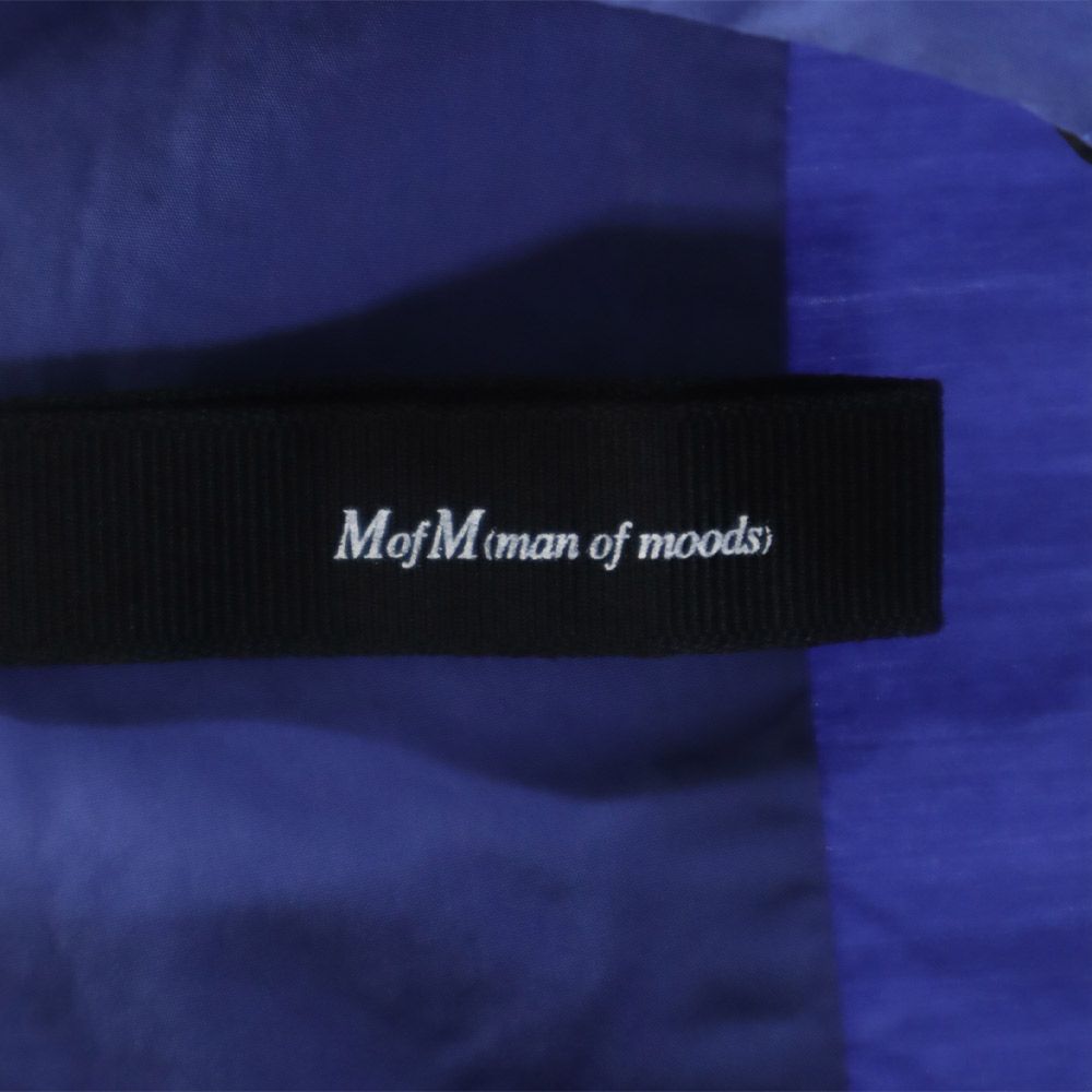 MofM マイオブムーズ 日本製 5分袖 シャツ 1 ブルー メンズ