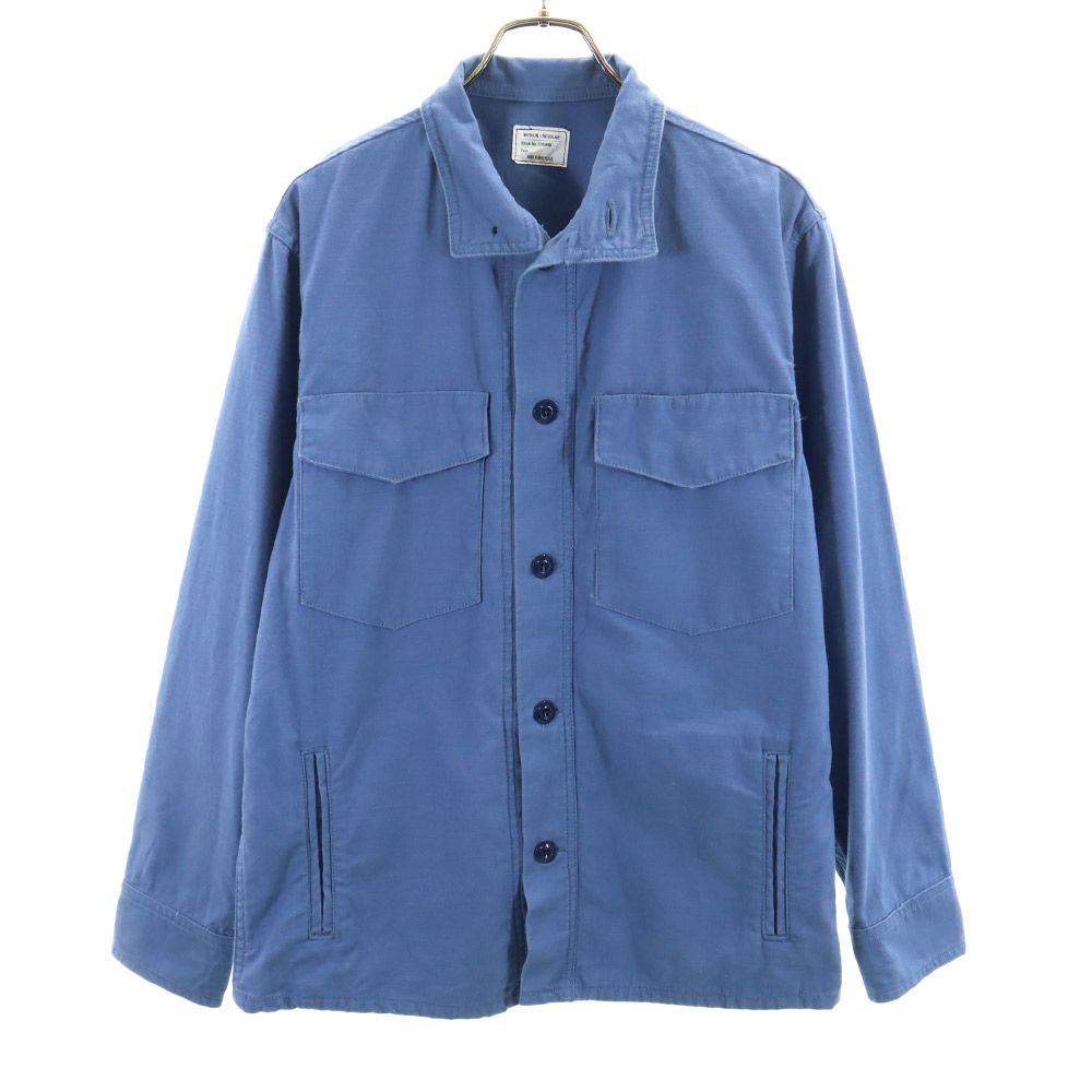 ANDFAMILYS co. アンドファミリーズ 日本製 ミリタリー シャツジャケット M カーキ メンズ