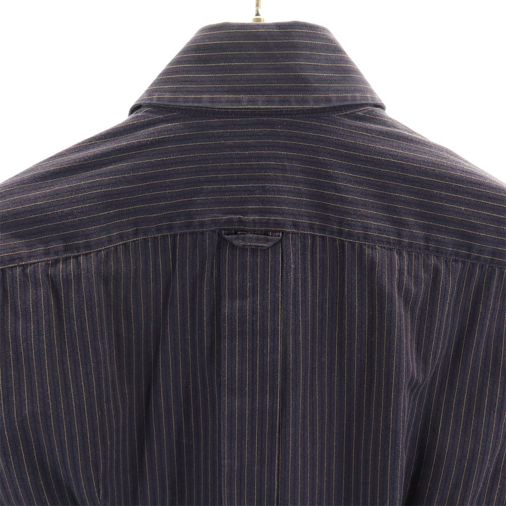 DOLCE&GABBANA ドルチェアンドガッバーナ イタリア製 長袖 コットンシャツ 38 グレー系 メンズ